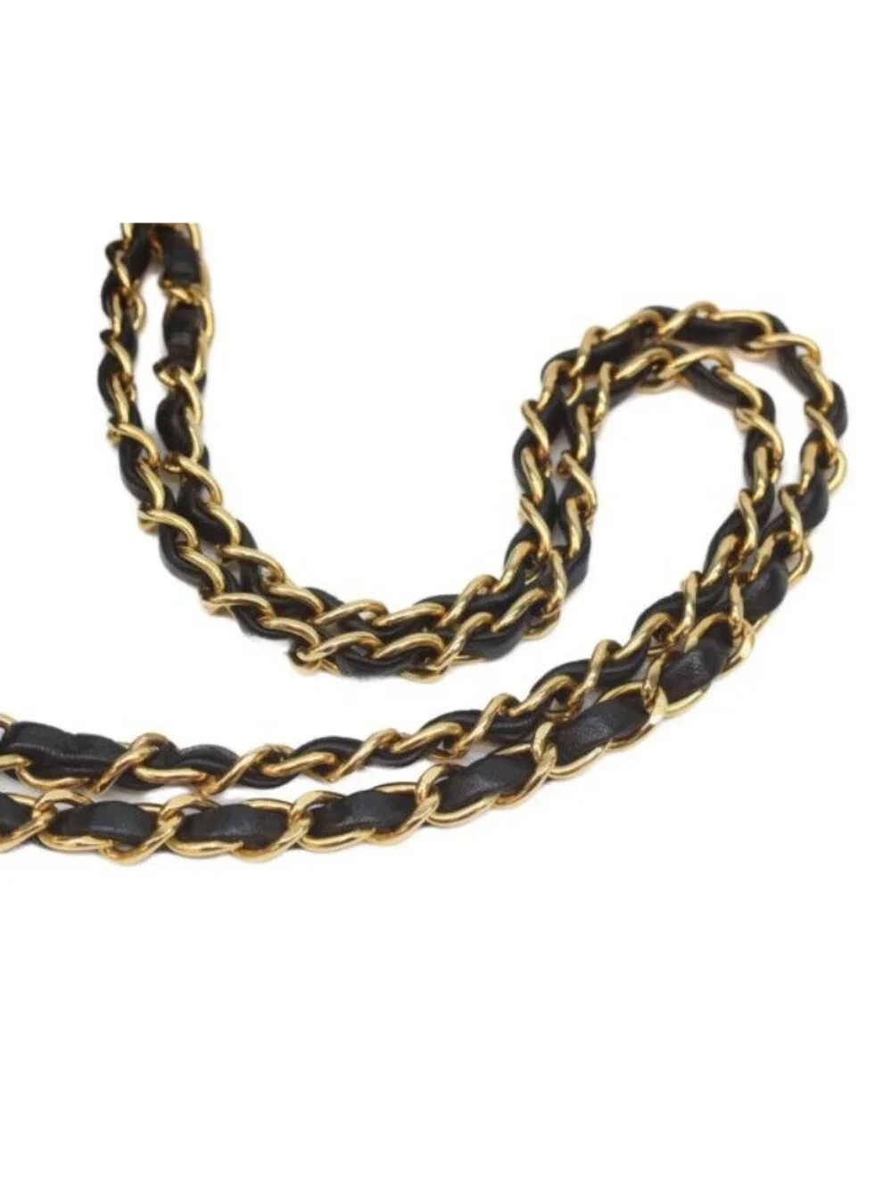 Chanel Black Lambskin Gold Double Flap Bag Quilted 23